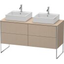 DURAVIT XS4926B7575 WTU XSquare 778x1400x548mm 4 Schubk.,