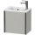 DURAVIT XV4024LB207 WTU XViu wandh., 1T&uuml;r400x410x290mm TA