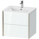 DURAVIT XV41250B185 WTU XViu wandhängend,560x610x480mm