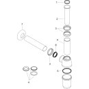 HANSGROHE 52010000 Tassensifon gr. Mod. installationsfr.