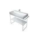 Duravit 009965658200 Incrustation en verre sur consoles m&eacute;talliques f.