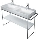 Duravit 009970708200 Inserts en verre dans les consoles m&eacute;talliques