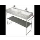 Duravit 009970708700 Inserts en verre dans les consoles m&eacute;talliques