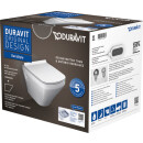 DURAVIT 45710900A1 WWC-Set DuraStyle Compact,rimless,
