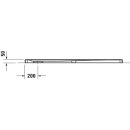 DURAVIT 720205000000000 Duschwanne Tempano, 1500x800mm