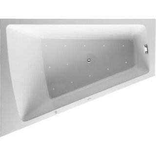 Duravit 760266000AS0000 Baignoire balnéo Paiova 1700x1300mm, blanc