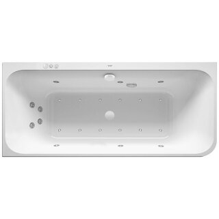 DURAVIT 760449800CP1000 Whirlwanne Happy D.2Plus 1800x800mm,