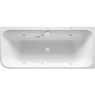 DURAVIT 760450800JS1000 Whirlwanne Happy D.2Plus 1800x800mm,