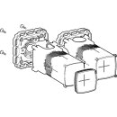 HANSA 59913683 Einbaubox Matrix komplett