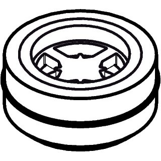 Hansgrohe 95659000 Durchflussbegrenzer 9l/min