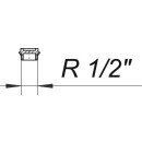 Dallmer 724854 Verschluss-Stopfen, 1/2&quot;