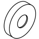 HEWI 10856 99 Rosettenkappe Ser 801,