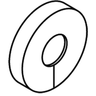 HEWI 10862 92 Rosettenkappe, geteilt Ser 801,