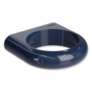 HEWI holder, Series 477, depth 100 mm steel blue