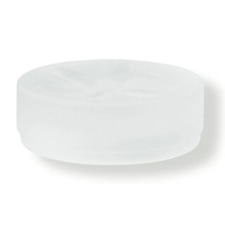 Coupelle porte-savon HEWI, série 477, diamètre 74 mm, blanc mat