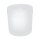 Gobelet verre HEWI, s 477, fond plat, blanc mat
