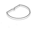 HEWI ring insert for waste bin, 477.05.100 and 800.05.10090