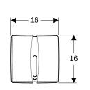 Geberit 115804115 UR-Strg. mit elektronischer Sp&uuml;lausl.