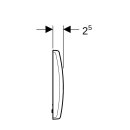 Geberit 115804465 UR-Strg. mit elektronischer Sp&uuml;lausl.
