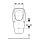 Geberit 116141001 Tamina Urinal, wasserlos