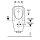 Geberit 116143001 Urinal Tamina, avec syst&egrave;me int&eacute;gr&eacute;