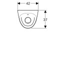 Geberit 116144001 Tamina Urinal, mit integr. Strg. Gen.