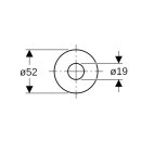 Geberit 241291001 Joint plat pour cloche de siphon
