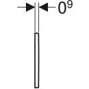 Geberit 243270KH1 Typ 30 Bet&auml;tigungsplatte f&uuml;r...