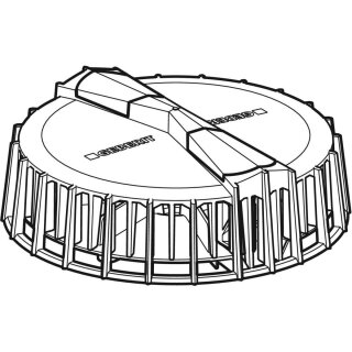 Geberit 243731001 Bac à feuilles, pour GeberitPluvia