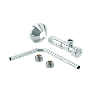 Geberit 24374323211 Kit de raccordement latéral 3/8" pour leau