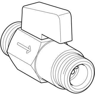 Geberit 243795001 Kugelhahn G3/8 / G3/8