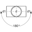 Geberit 310083141 Silent-db20 Bogeneckabzweig 88,5Gr