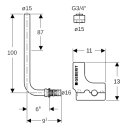 Geberit 611251227 Mepla Metallrohr-Anschlussbogen 90Gr