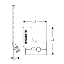 Geberit 611360227 Mepla Metallrohr-Anschluss-T-St&uuml;ck