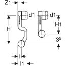 Geberit 611363227 Mepla Set Anschluss-Endstück für