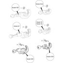 Geberit 690195001 Mapress Pressbackenset d12/15/22-35