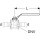 Geberit 90779 Set levier dactionnement verrouillable ferm&eacute;