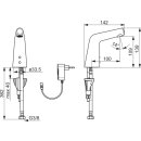 Hansa 51932211 Mitigeur &eacute;lectronique de lavabo