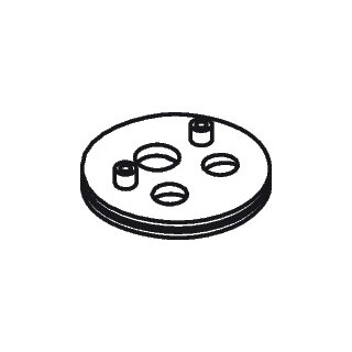 Hansgrohe 97773000 Adaptateur m3 Mélangeur baignoire/douche ap