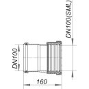 Dallmer 880062 HT/SML-Rohrverbinder, DN 100 x