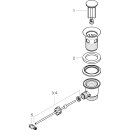 Hansgrohe 92168000 Robinet de vidange plastique