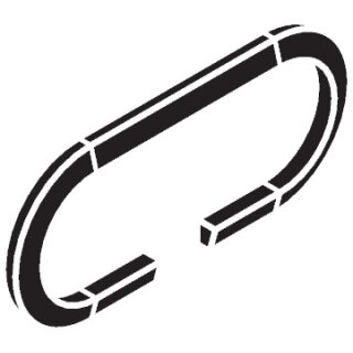 Hansgrohe 97741000 Bande détanchéité 515x14x12mm