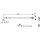 HANSA 66390200 Hansakit de raccordement minimum