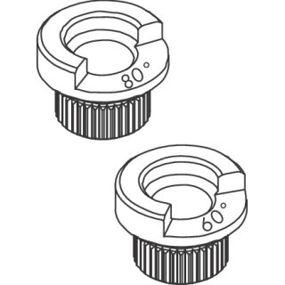 Hansgrohe 92259000 Anschlagring Set (60grad/80grad)Talis