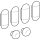 Geberit 598111000 Set Puffer f&uuml;r WC-Sitz