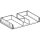 Geberit 598808000 Schublade oben f&uuml;r iCon US f&uuml;r WT