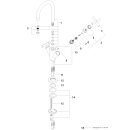 DORNBRACHT 22512892-33 Waschtisch-Einlochbatterie mit Ablaufgarnitur TARA Schwarz matt 22512892