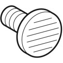 Geberit 597226000 T&uuml;rd&auml;mpfer f. WT-Unterschrank...