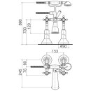 Dornbracht 2594333360-08 Baignoires &agrave; 2 trous....