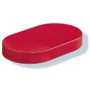 HEWI soap dish System 800 K, Plastic ruby red